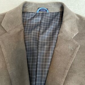 Men's Corduroy Blazer in Brown